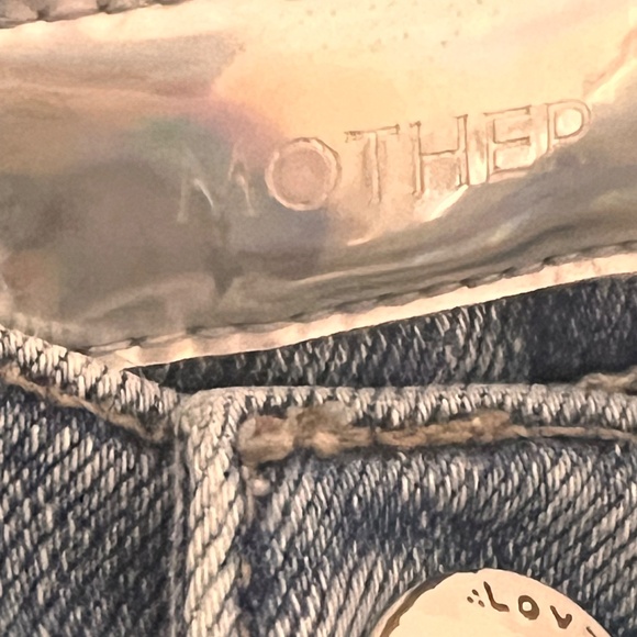 MOTHER Mystical Dazzler Laws of Attraction Women's High Rise Jeans Size 28 - Picture 15 of 16